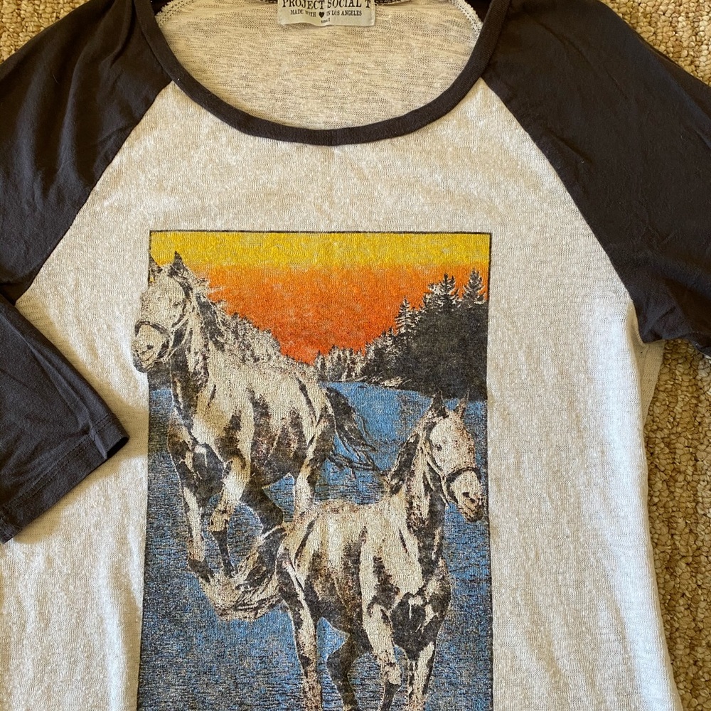 Graphic Project Social Tee- great condition